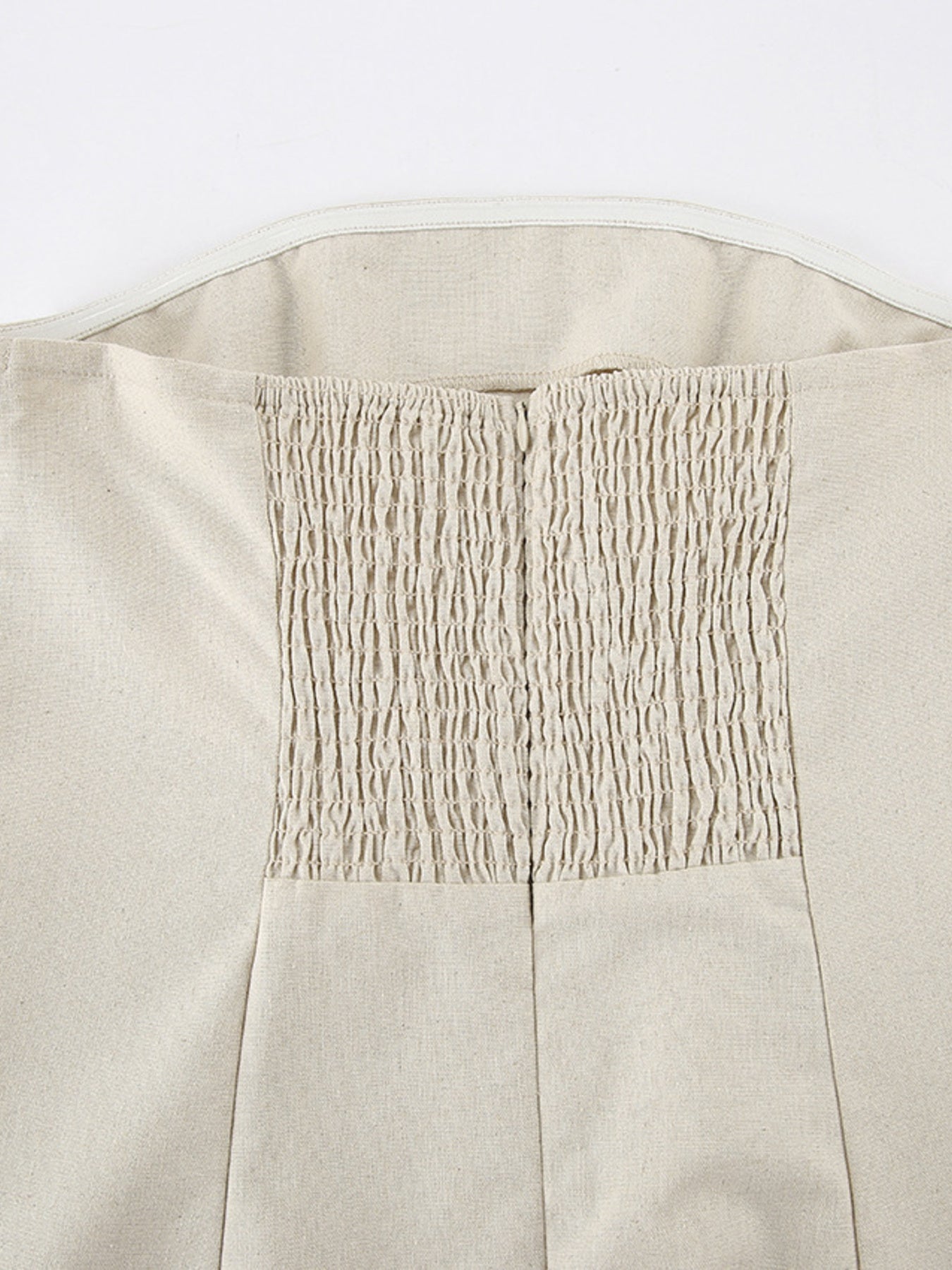 White tube dress, organic cotton and hemp. Sustainable Luxury Clothes, organic cotton clothing 